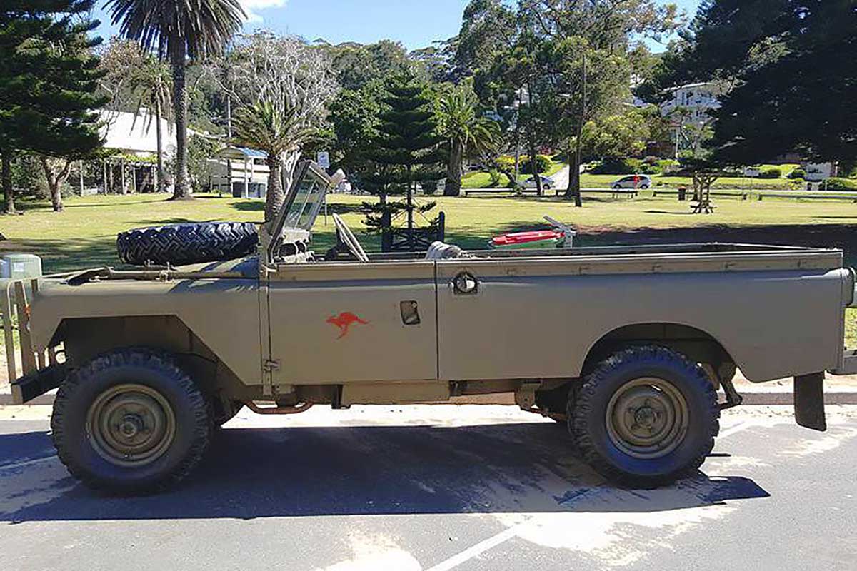 Military Vehicle, Land Rover GS109